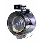 A good helper for cooling down outdoor and indoor activity places in summer, stainless steel spray fan